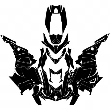 Ski-Doo G4 RENEGADE ADRENALINE 900 2019 2020 2021 2022 2023 2024 Graphic Templates