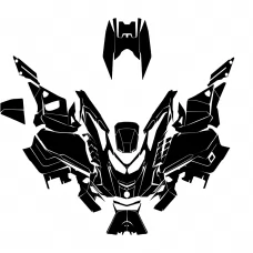 SKI-DOO G5 Backcountry & MXZ X-RS 850 (NO TURBO) 2024 2025 2026 Graphics Template