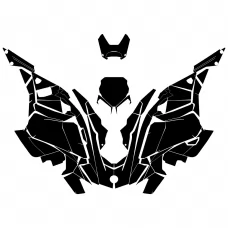 Ski-Doo GEN4 MXZ 600RS Snocross 2019 2020 2021 2022 Graphic Templates