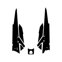 Ski-Doo Gen4 Rev 850 Tunnel 129 Graphic Templates