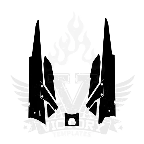 Ski-Doo Gen4 Rev 850 Tunnel 129 Graphic Templates Ski-Doo Gen4 Rev 850 Tunnel 129 Graphic Templates