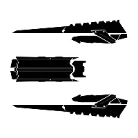 Ski-Doo Gen4 Rev 850 Tunnel 165 Graphic Templates