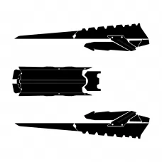 Ski-Doo Gen4 Rev 850 Tunnel 165 Graphic Templates