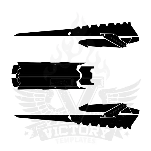 Ski-Doo Gen4 Rev 850 Tunnel 165 Graphic Templates Ski-Doo Gen4 Rev 850 Tunnel 165 Graphic Templates