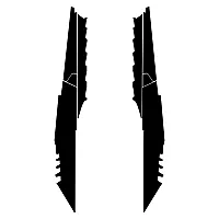 Ski-Doo Rev XM Tunnel 154 2013 2014 2015 2016 2017 Graphic Templates