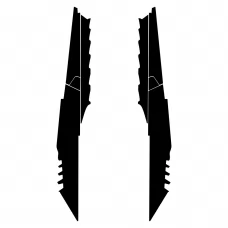 Ski-Doo Rev XM Tunnel 154 2013 2014 2015 2016 2017 Graphic Templates