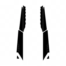 Ski-Doo Summit Freeride Tunnel 154 2012 2013 2014 2015 2016 Graphic Templates