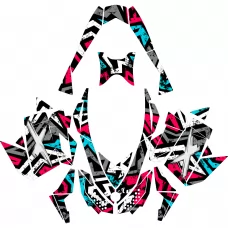 Ski-doo Summit X 2007-2012 EDITABLE DESIGNS Graphic Templates