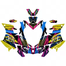SKI-DOO Gen4 850 17-18 Sport EDITABLE DESIGNS Graphic Templates
