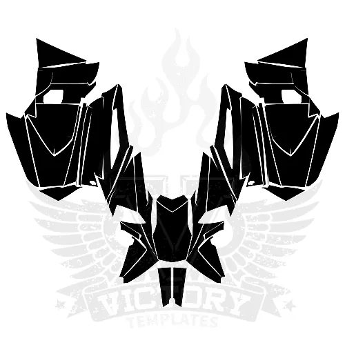 Yamaha Transporter Lite 2021–2025 Graphics Template Yamaha Transporter Lite 2021–2025 Graphics Template