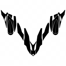 Yamaha Apex 2006 2007 2008 2009 2010 2011 Hood Graphic Templates