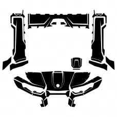 CAN-AM Traxter HD8 HD10 2020- (Full kit) Graphic Templates